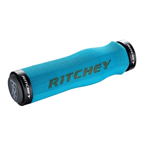 Ritchey WCS Locking Handlebar Grips Blue 3 Ritchey WCS Locking Handlebar Grips Blue