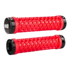 ODI Vans Lock-On Handlebar Grips Red Black
