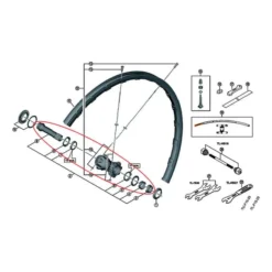 Shimano XTR M9000-TL-F15-29 Full Axle