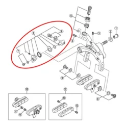 Shimano Ultegra 6800 Brake Bridge Quick Release