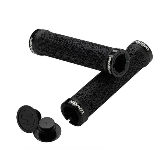 SRAM Locking Grips Double Clamp MTB Black 3 SRAM Locking Grips Double Clamp MTB Black