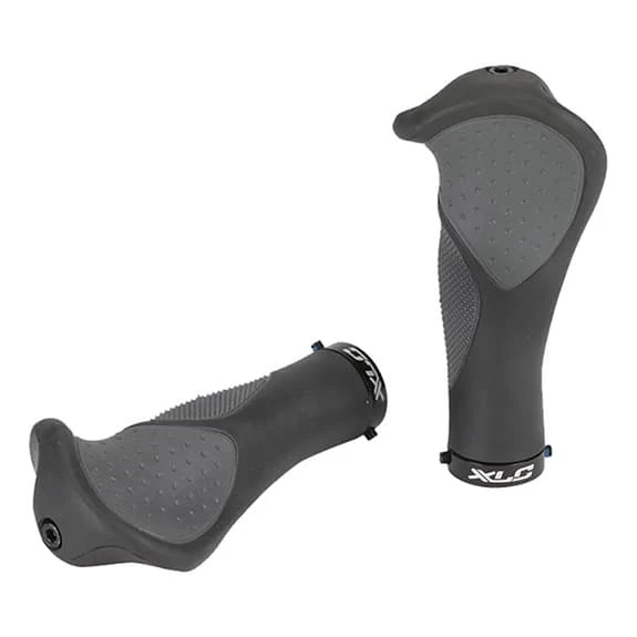 XLC Ergonomic GR-S22 135 Mm Grips Black Grey 3 XLC Ergonomic GR-S22 135 Mm Grips Black Grey