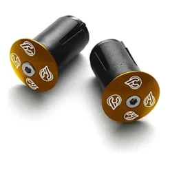 Cinelli Expander Handlebar Plugs Gold