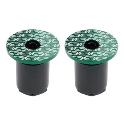 Deda Loop Handlebar Caps Green