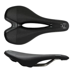 DPV Titan Short Open-Fit Titanium Saddle Black Anthracite