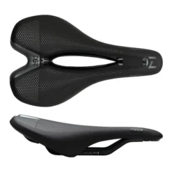 DPV Titan Short Open-Fit Carbon Saddle Black Anthracite
