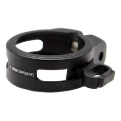 El Gallo Components 31.8mm Seat Post Clamp With Cable Guide Black