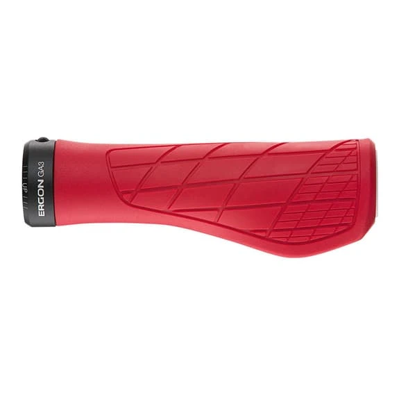 Ergon GA3-L Handlebar Grips Red 4 Ergon GA3-L Handlebar Grips Red - Image 2