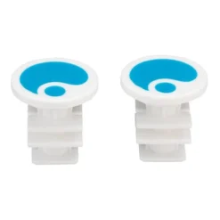 Ergon GA2, GA2 Fat, GA3 Endplugs White Blue