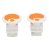 Ergon GA2, GA2 Fat, GA3 Endplugs White Orange -The Gear Rush Sales Shop er 42480057