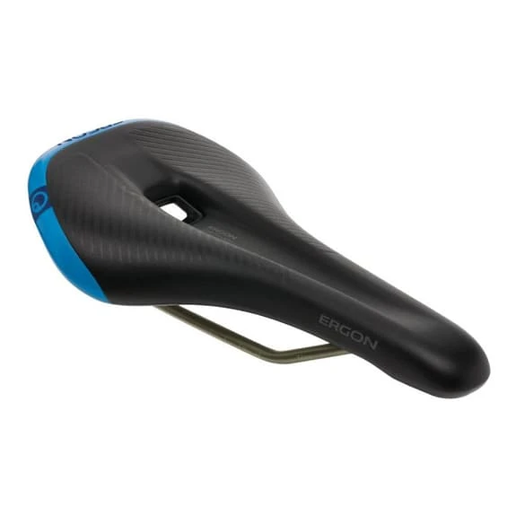 Ergon Pro Saddle Black Blue 4 Ergon Pro Saddle Black Blue - Image 2
