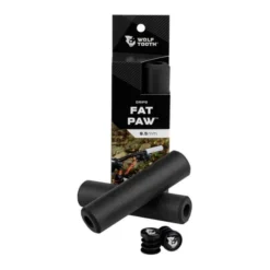 Wolf-tooth Wolf Tooth Fat Paw Grips 9.5 Mm Black