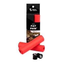 Wolf-tooth Wolf Tooth Fat Paw Grips 9.5 Mm Red