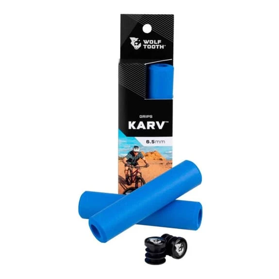 Wolf-tooth Wolf Tooth Karv Grips 6.5 Mm Blue 3 Wolf-tooth Wolf Tooth Karv Grips 6.5 Mm Blue