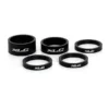 Set Of Spacers XLC A-Head AS-A02 1"black -The Gear Rush Sales Shop xc 2500531000