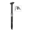 XLC SP-T11 Telescopic Seatpost 31.6 Mm With Internal Wiring Black 1 XLC SP-T11 Telescopic Seatpost 31.6 Mm With Internal Wiring Black -The Gear Rush Sales Shop xc 2502069773 001